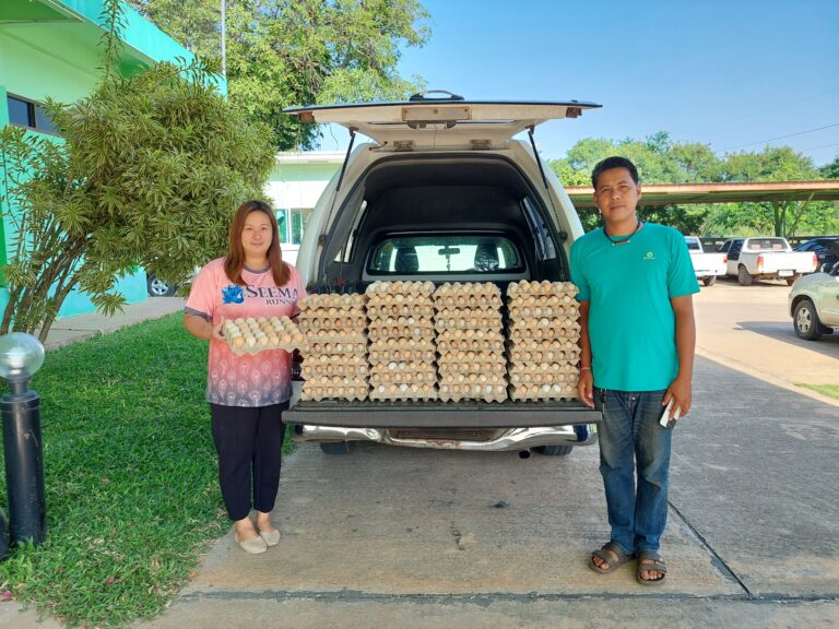 ขอขอบพระคุณ บริษัท อาหารเบทเทอร์ จำกัด   สนับสนุนผลิตภัณฑ์เพื่อร่วมโครงการขยะมีค่าที่สีมามงคล กิจกรรมขยะอันตรายแลกไข่แลกของ และกิจกรรมขยะอิเล็กทรอนิกส์แลกไข่แลกของ ประจำปีงบประมาณ 2566
