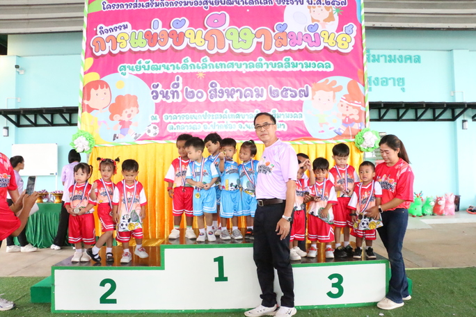 โครงการส่งเสริมกิจกรรมของศูนย์พัฒนาเด็กเล็กประจำปีพ.ศ. 2567