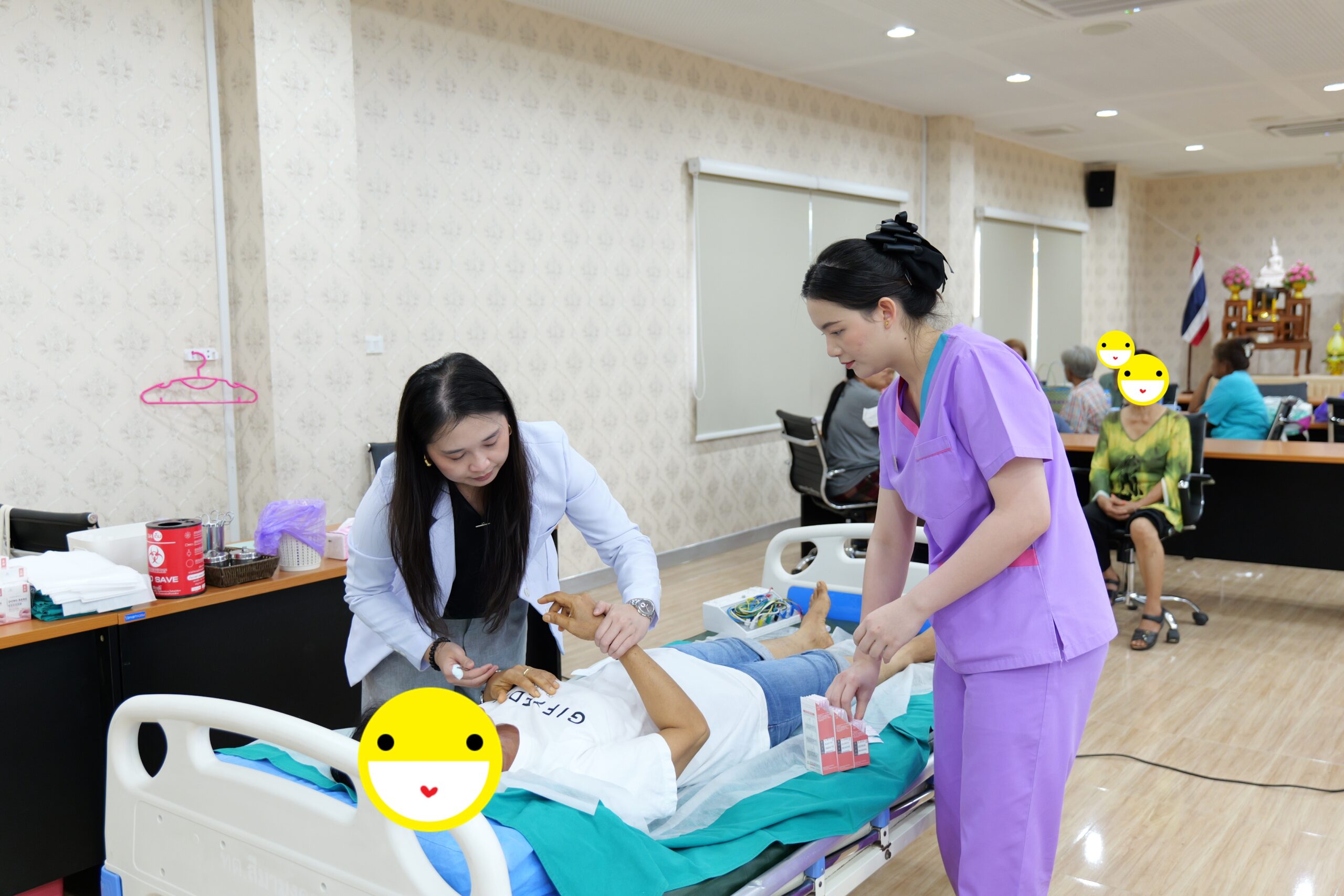 โครงการบริการสาธารณสุข ประจำปีงบประมาณ 2568 กิจกรรมการฝังเข็ม (ต่อเนื่อง)