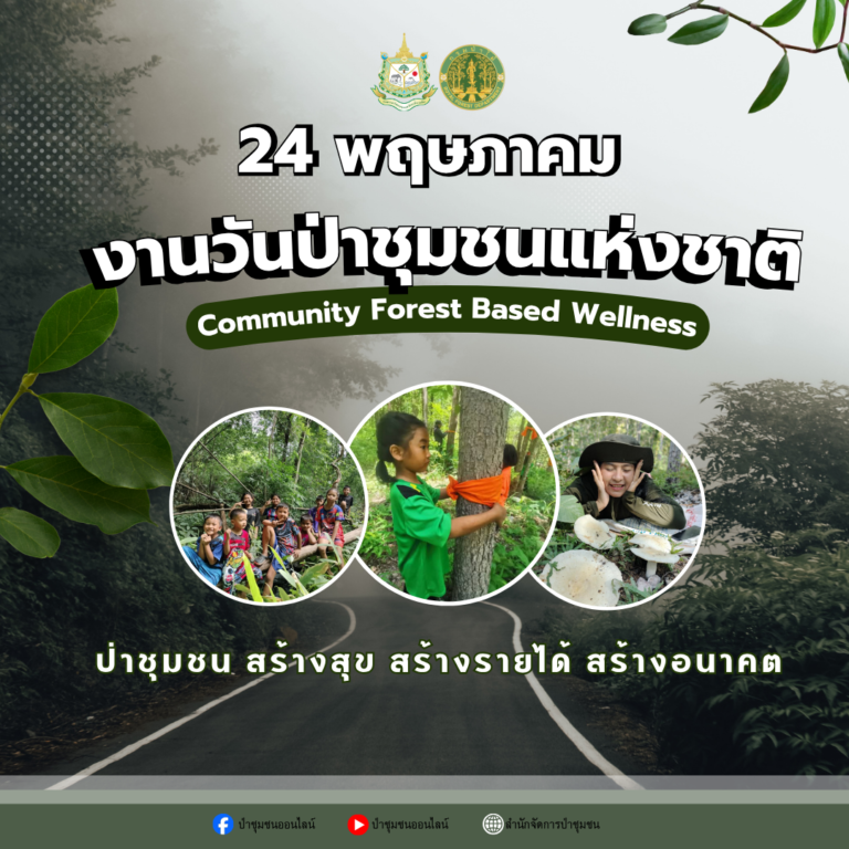 รณรงค์การจัดกิจกรรมวันป่าชุมชนแห่งชาติ ประจำปี พ.ศ.2569
