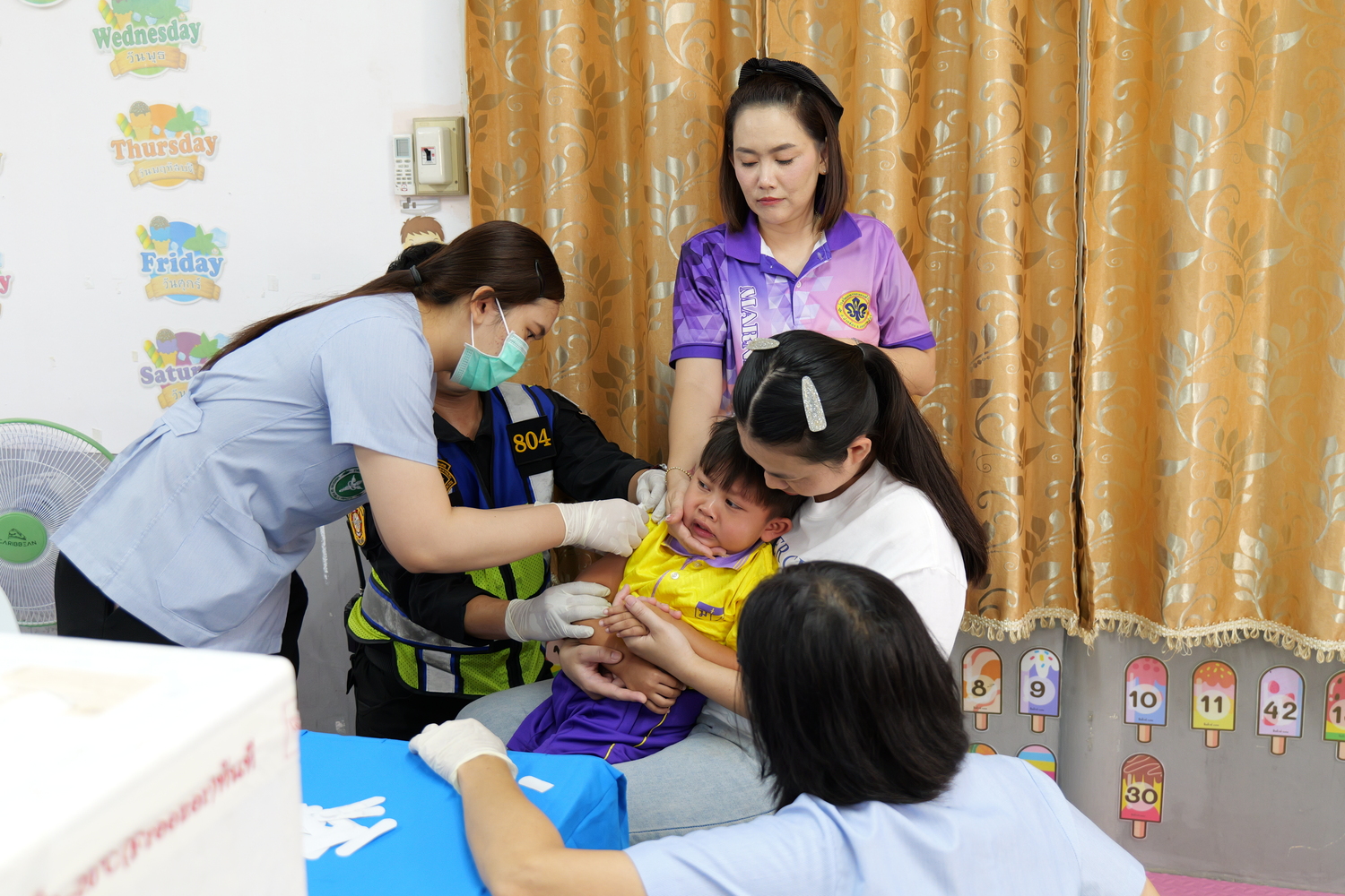 โครงการหนูน้อยปฐมวัยห่างไกลโรคไข้หวัดใหญ่ ประจำปีงบประมาณ 2569 โรงเรียนมารดาดรุณีรักษ์